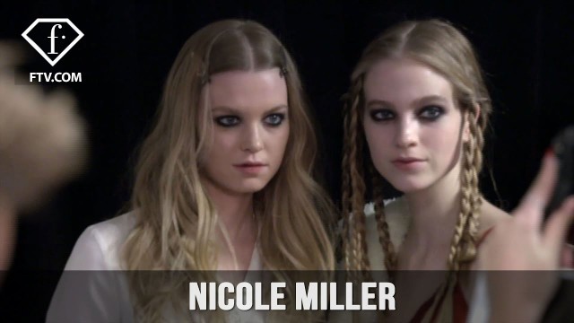 'New York Fashion Week Fall/Winter 2017-18 - Nicole Miller Hairstyle | FashionTV'