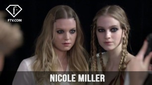 'New York Fashion Week Fall/Winter 2017-18 - Nicole Miller Hairstyle | FashionTV'