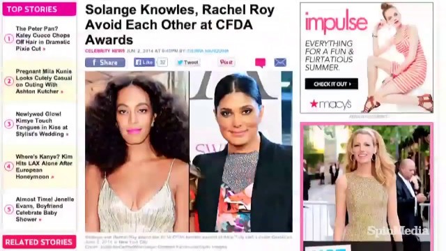 'Rihanna Wins Fashion Icon Award & Solange Avoids Rachel Roy  at CFDA Awards #LOWIFUNNY'