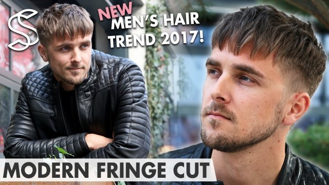 'Fringe Cut Hairstyle - Men\'s hair trends 2017 - New Hair Fashion'