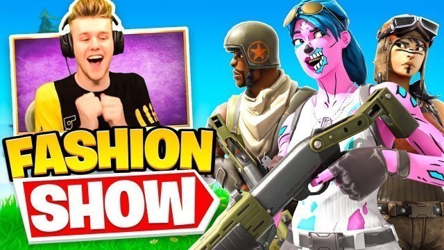 'I STREAM SNIPED FASHION SHOWS WITH OG SEASON 1 SKINS..'