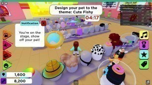 'Roblox Pet fashion show 