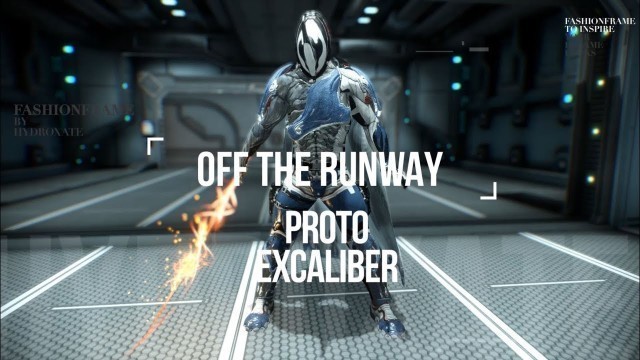 'Warframe: Off The Runway - Proto Excalibur Fashionframe'