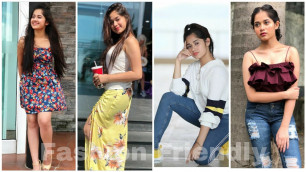 'Jannat zubair lookbook 2019/ Teenage girl fashion trend inspired by jannat zubair - Fashion Friendly'