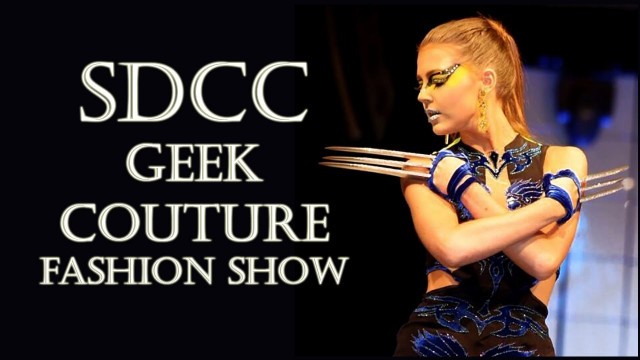 'San Diego Comic Con Geek Couture Fashion Show Wolverine Dress'