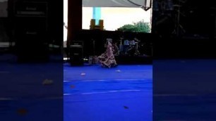 'Nada Faradisa lomba Fashion Show Daur Ulang di Taman Sari Banda Aceh,Minggu,2/9/2016'