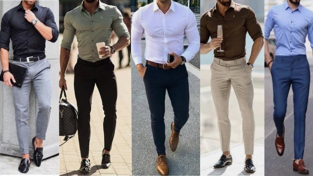 'Latest Formal Shirt Pant Fashion 2019 | Best Formal Style 2019 | Mens Shirt Pant Formal Lookbook'