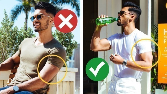 '7 Style Tricks TO Make Skinny Guys Look Bigger'