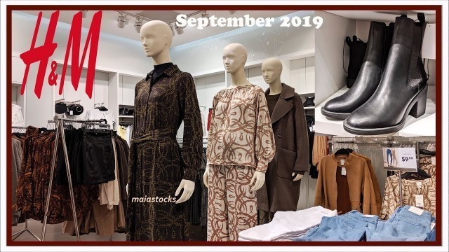 'NEW H&M FALL WINTER OUTFITS and LADIES FASHION #September2019'