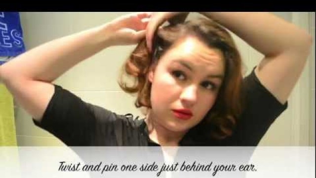 '1940\'s Style Soft Curls using Hot Rollers'