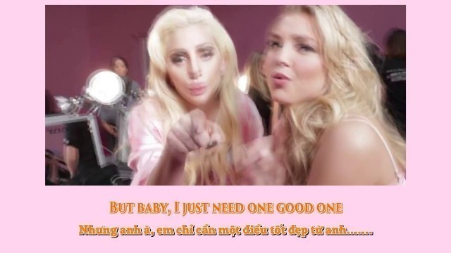 'Lyrics + Vietsub || Million Reasons (Victoria\'s Secret Angels Lipsync) - Lady Gaga'