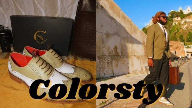 '1940s Lookbook/Unboxing Colorsty Shoes | Mens Fashion'