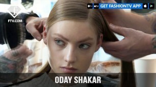 'New York Fashion Week Fall/WItner 2017-18 - Oday Shakar Hairstyle | Fashion TV'