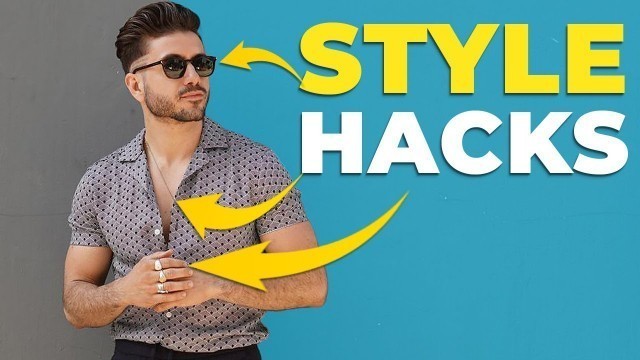 '5 Men\'s Fashion Hacks to Make ANY OUTFIT BETTER | Men\'s Style 2019 | Alex Costa'