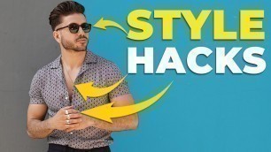 '5 Men\'s Fashion Hacks to Make ANY OUTFIT BETTER | Men\'s Style 2019 | Alex Costa'