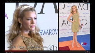 '\"CFDA AWARDS 2014\" Red Carpet Celebrities Style by Fashion Channel'