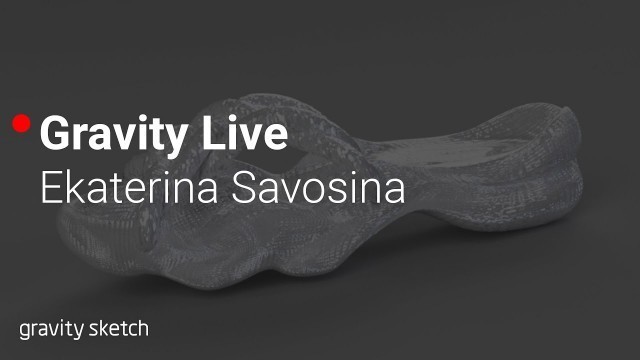 'Live interview with fashion designer Ekaterina Savosina - Gravity Live'