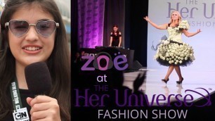 'Zoe at The Her Universe Fashion Show SDCC18\''