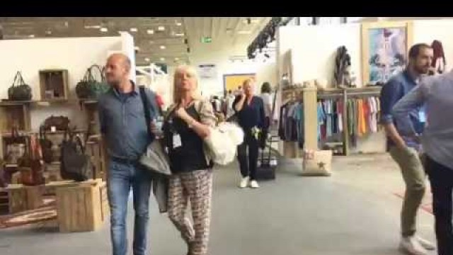 '1-minute-tour at fashion trade show Panorama Berlin'