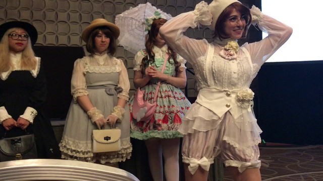 'Anime Boston 2018 - Lolita 101 Fashion Show'