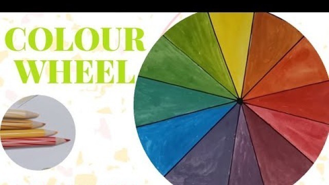 'COLOUR WHEEL (PART -1 ) || FASHION ILLUSTRATION ||'