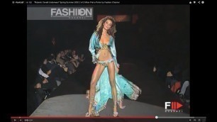 '\"ROBERTO CAVALLI  Underwear\" feat. Nina Moric Spring Summer 2002 2 of 2 Milan by Fashion Channel'