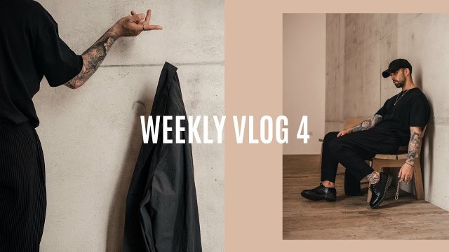 'WEEK IN THE LIFE | Shopping, Photoshoot, Recent pick ups | Men\'s Fashion'