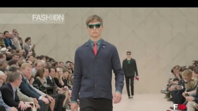 'BURBERRY PRORSUM Fashion Show Spring Summer 2014 Menswear Milan by Fashion Channel'