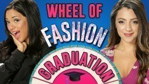 'Niki And Gabi\'s Graduation Outfit Challenge! Wheel Of Fashion'