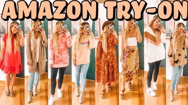 'amazon fashion try-on haul: FALL 2019'