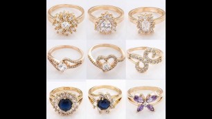 'Latest New Fashion Finger Ring Designs -2017'