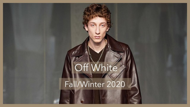 'A 60 Second ⏱ Fashion Review of the Off White #FW20 Menswear #PFW show'