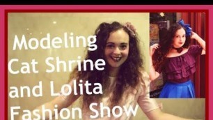 'Photo Shoot, Cat Shrine, and Lolita Fashion Show'