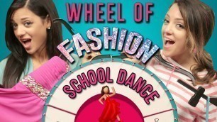 'School Dance Challenge with Niki and Gabi | Wheel of Fashion'