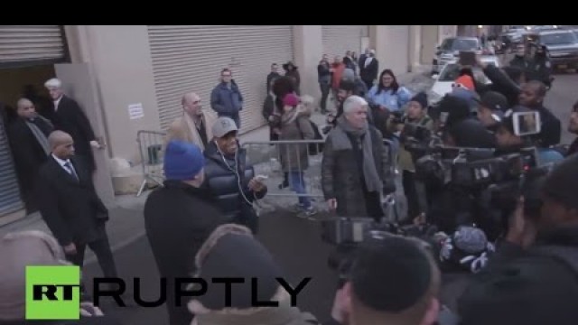 'USA: Kanye West\'s Yeezy 750 Boost launch bring the stars to NY Fashion Week'