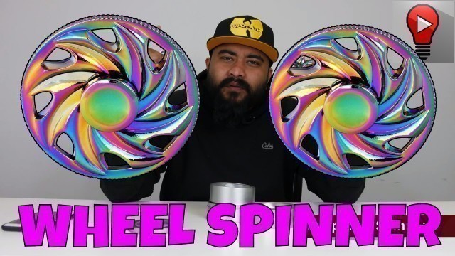 'Hand Spinner Hot Wheel Circle Fashion Rainbow Relief Stress toys Test Review ThinkUnBoxing 4k'