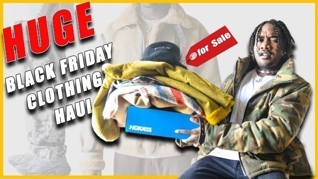 'HUGE BLACK FRIDAY HAUL 2019|Men’s Fashion Clothing Haul (DEALS & SALES)'