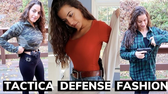 'TACTICA DEFENSE FASHION | Try-on and review of concealed carry clothing and holsters'