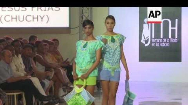 'Despite setbacks, Cuba fashion scene on the rise'