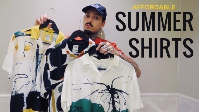 'AFFORDABLE SUMMER SHIRTS | MENS FASHION 2019'