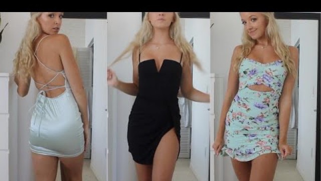 'FASHION NOVA HAUL - Sexy Dresses & Loungewear'