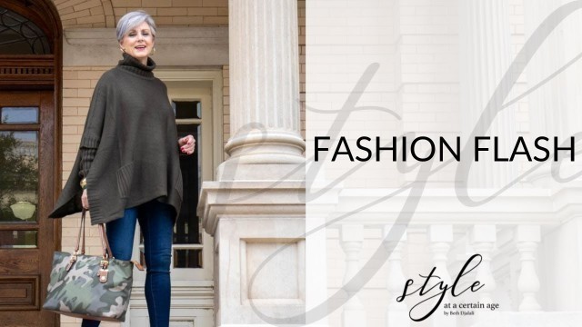 'fashion flash | fall fashion | style over 50'