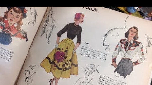 'Vintage Thrifting Ep. 2: Mags & Catalogs 40s, 50s & 60s Fashion'