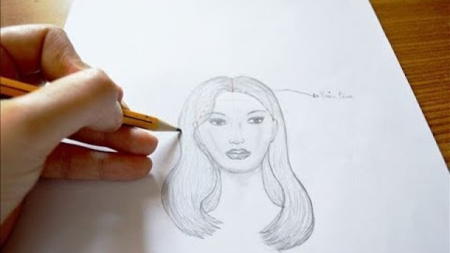 'How to draw Hair of Fashion Figure'