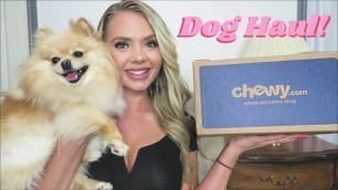 'Chewy Dog Haul! Toys, Clothes, Accessories'