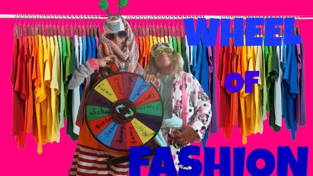 'WHEEL OF FASHION CRAZY CHALLENGE WITH EMILY FROM SISTER FOREVER !FUNNY'