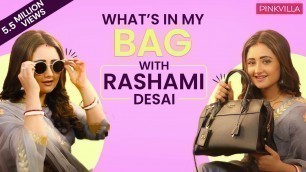 'What\'s in my bag with Rashami Desai | S02E10 | Fashion | Pinkvilla | Bigg Boss 13 | BB13'