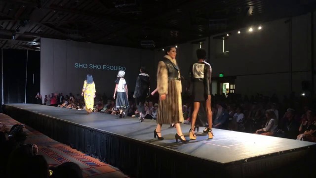 'Santa Fe Indian Market 2018 - Haute Couture Fashion Show - Sho Sho Esquiro'