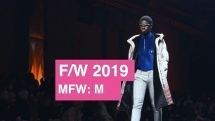 'Marcelo Burlon Fall/Winter 2019 Men\'s Runway Show | Global Fashion News'