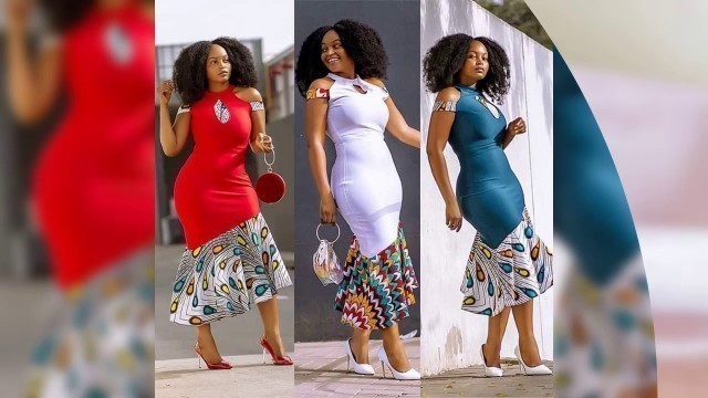 'Latest Ankara styles for women #kitenge designs for women #african traditional women wear #kente'